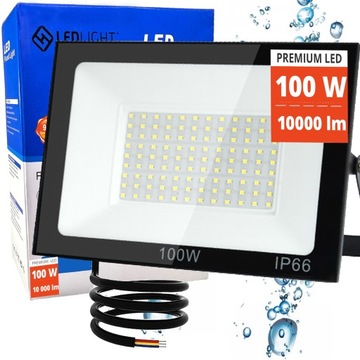 Halogen Reflektor LAMPA robocza NAŚWIETLACZ WODOODPORNY LED PREMIUM