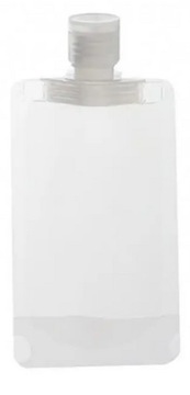 Woreczek podróżny na płyny mydło balsam szampon 100ml