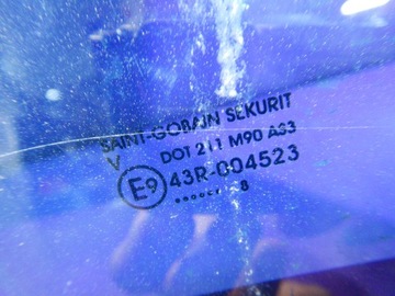 BERLINGO I PEUGEOT PARTNER FACELIFT FL SKLO (OKNO) KAROSERIE PRAVÁ ZADNÍ ZVEDANÁ