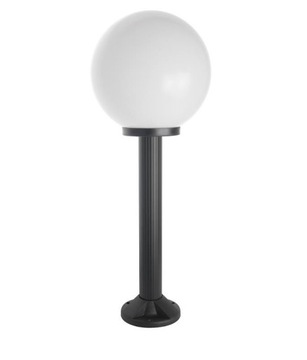Nowoczesny słupek ogrodowy Kule 75 cm Czarny