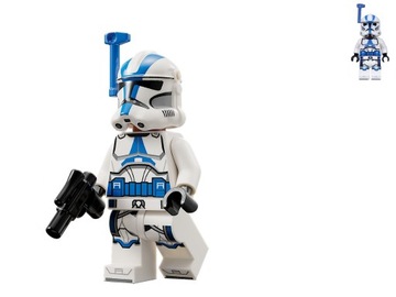 Lego Star Wars - Clone Trooper Officer + blaster 75345 ! sw1246