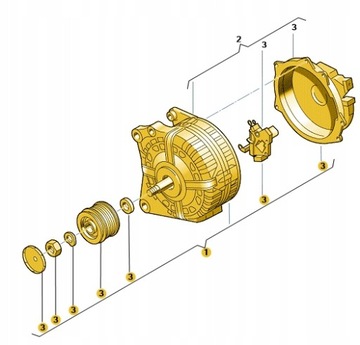 ALTERNÁTOR AUDI OE 4N1903028A