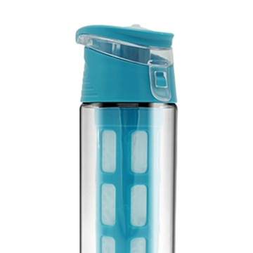 Przenośne sitko do jogurtu greckiego o dużej pojemności, przenośne, podróżne i niebieskie, 550 ml