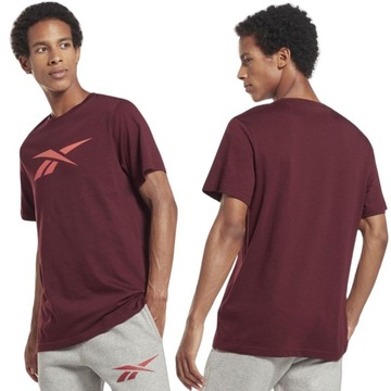 REEBOK Koszulka męska sportowa T-shirt stylowa treningowa bawełniana L
