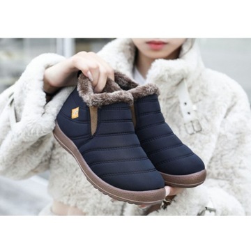 НОВЫЕ ТЕПЛЫЕ ЗИМНИЕ МУЖСКИЕ СНЕЖНЫЕ БОТИНКИ, НЕСКОЛЬЗЯЩИЕ, УТЕПЛЕННЫЕ БОТИНКИ