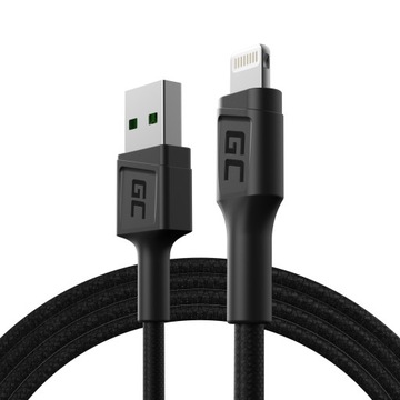 GreenCell PowerStream USB-A — кабель Lightning длиной 1,2 м для iPhone
