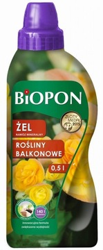 BIOPON ŻEL NAWÓZ ODŻYWKA DO ROŚLIN BALKONOWYCH 0,5