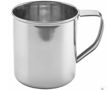 KUBEK NIERDZEWNY Z UCHEM 0,4 L 400 ML