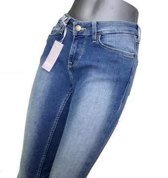 Damskie jeansy Mustang Jasmin 586-5833-62 Slim średni stan orygin. -W26/L32