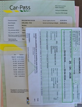 Opel Karl 1.0 Ecotec 75KM 2016 OPEL KARL BEZWYPADKOWY ZADBANY ZAREJESTROWANY 1 WŁAŚCICIEL, zdjęcie 18