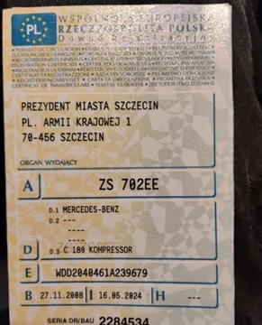 Mercedes Klasa C W204 Limuzyna 1.8 180 K 156KM 2008 Mercedes-Benz Klasa C 11.2008. 1.8 Benzyna. Uszkodzony przod. Jezdzi. 1.8, zdjęcie 19