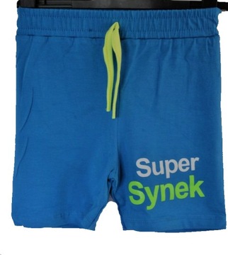 Szorty spodenki chłopięce 1-2 l / 92 Super Synek
