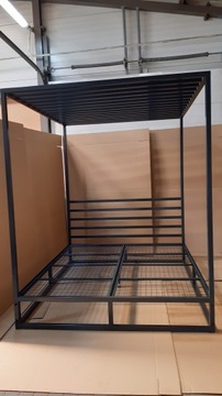 Baldachim Olimp 140x200 stelaż z siatki + żaluzje