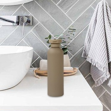 Герметичные, сжимаемые дорожные бутылки, пустые контейнеры с откидной крышкой, серые, 200 мл