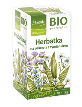 HERBATKA NA OSKRZELA Z TYMIANKIEM BIO 30 g