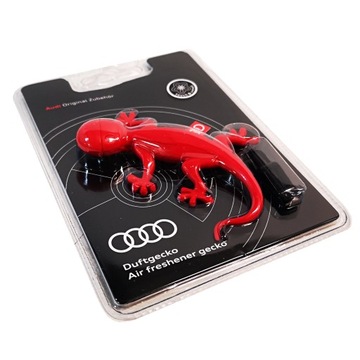 Zapach samochodowy Audi OE 000087009B czerwony