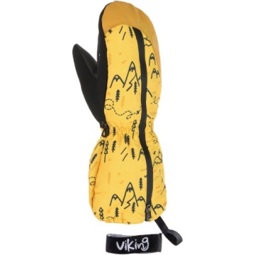 Рукавиці зимові дитячі VIKING Snoppy Kids однопалі жовті р. 3
