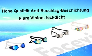OKULARY PŁYWACKIE z filtrem UV i ANTI-FOG