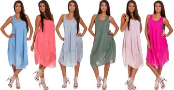 665_ М/38 ЛЕТНЕЕ СТРЕМИТЕЛЬНОЕ ПЛЯЖНОЕ ПЛАТЬЕ ОВЕРСАЙЗ