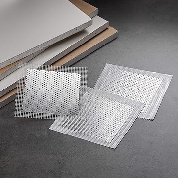 Заплатка тканевая сетка ремонтная для гипсокартона ГК, 3 шт.