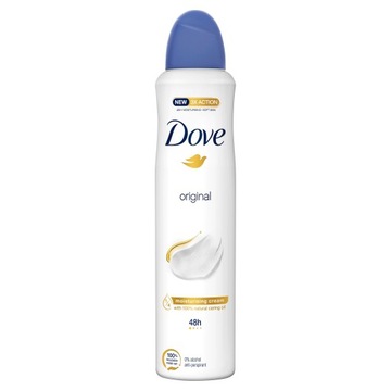 Dove Original XL 250ml Antyperspirant Dla Kobiet Spray