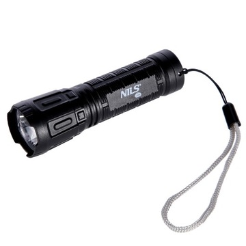 Poręczna Latarka LED Akumulatorowa USB Turystyczna Taktyczna Wodoodporna