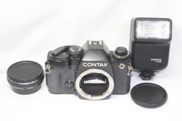 Contax 159MM Camera + TLA 20 Shoe Mount Xenon Flash + Close-Up Ring 13mm