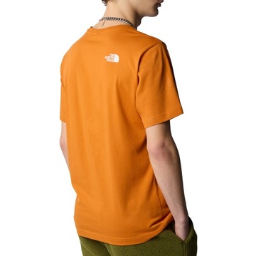 The North Face T-Shirt Easy Rozmiar L Pomarańczowy - NF0A87N5PCO