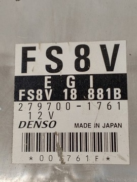 JEDNOTKA ŘÍZENÍ MOTORU MAZDA PREMACY FS8V18881B
