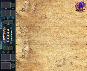 Коврик резиновый для игры Песнь Льда и Огня 148,5х122 см Rocky Desert