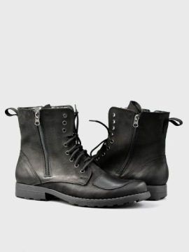 Классические мужские кожаные мотоциклетные туфли Ride 44