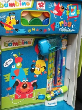 ШКОЛЬНЫЙ СТАРТОВЫЙ НАБОР BAMBINO 22 ПРЕДМЕТА XXL