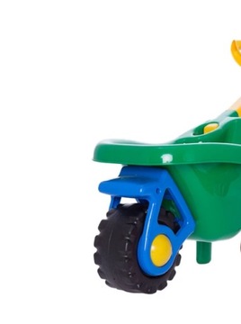 ПЛАСТИКОВАЯ тачка с ведром, лопатой и формовщиками для песка HEMAR.