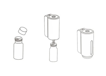 БЕСПРОВОДНОЙ ДИФФУЗОР-ОСВЕЖИТЕЛЬ АВТОМОБИЛЯ AROMA 3 АРОМАТИЧЕСКИЕ МАСЛА!