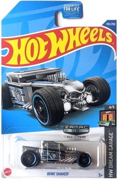 HOT WHEELS BONE SHAKER ZAMAC HW DREAM GARAGE 4/5 1:64 NOWY !!!