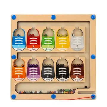 МАГНИТНАЯ ДОСКА МОЗАИКА ОБРАЗОВАТЕЛЬНАЯ ДЕРЕВЯННАЯ ПАЗЛ МОЗАИКА МОНТЕССОРИ