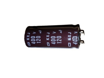 120uF 400V long life 10 000h, low esr, 16x41mm