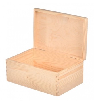 PUDEŁKO DREWNIANE SKRZYNIA SKRZYNKA POJEMNIK 30x20