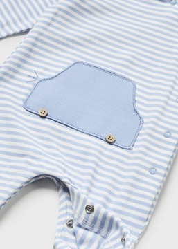 Комплект из 2-х длинных комбинезонов Mayoral. Размер: 65 см.