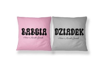 Poduszki dla Babci i Dziadka, Dzień Babci i Dziadka, Prezent od Wnuków