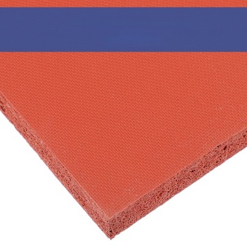 ПРЕСС-МАТ НАГРЕВАТЕЛЬНЫЕ ПОДУШКИ КРАСНЫЕ РЕЗИНОВЫЕ ПОДУШКИ, УСТОЙЧИВЫЕ К ВЫСОКОЙ ТЕМПЕРАТУРЕ 3 ШТ.