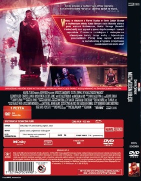 ДОКТОР СТРЭНДЖ В МУЛЬТИВСЕЛЕННОЙ БЕЗУМИЯ (DVD)