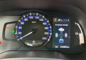 Hyundai IONIQ Hatchback 1.6 GDi 141KM 2017 Hyundai IONIQ 1.6 Hybrid 141KM Climatronic Kamera Led Bezwypadkowy Dla wym, zdjęcie 37
