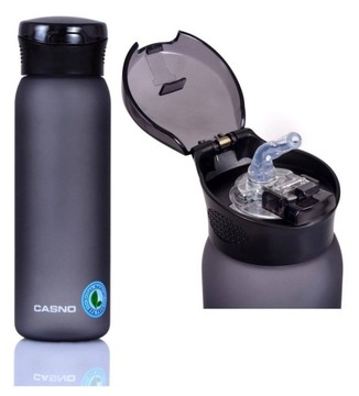 CASNO Bidon Rowerowy Butelka Na Wodę 600 ml