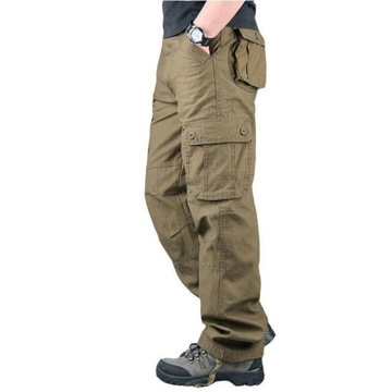 Handsome men's pants overalls cargo pants men loos