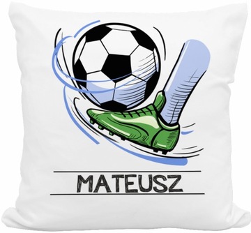 ФУТБОЛЬНАЯ ПОДУШКА С НАЗВАНИЕМ ФУТБОЛЬНЫЙ ПОДАРОК