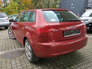 Audi A3 8P Hatchback 3d 1.6 FSI 115KM 2007 Audi A3 Sportback 1.6 benzyna CLIMATRONIC PIEKNY kolor bez rdzy 1.6 115KM, zdjęcie 11