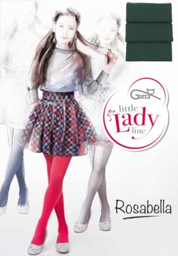 Rajstopy Gatta Rosabella 152-158 ciemna zieleń