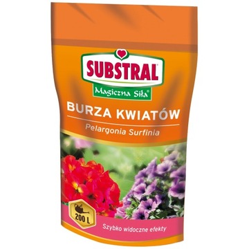 SUBSTRAL NAWÓZ MAGICZNA SIŁA BURZA KWIATÓW 200g