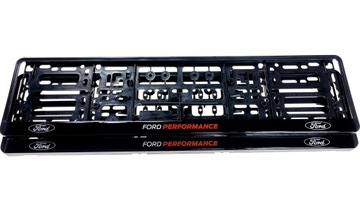 Ramki do tablic rejestracyjnych FORD PERFORMANCE Żelowe 2 sztuki